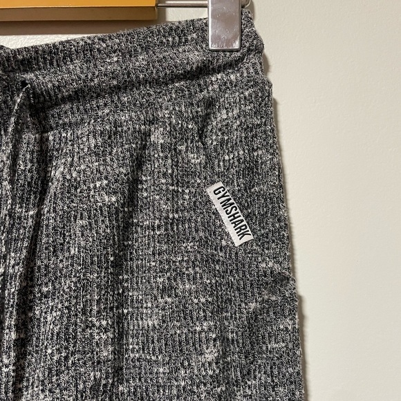 Gymshark Cozy Knit  Salt & Pepper Sweatpants / Joggers - Small - Picture 2 of 6
